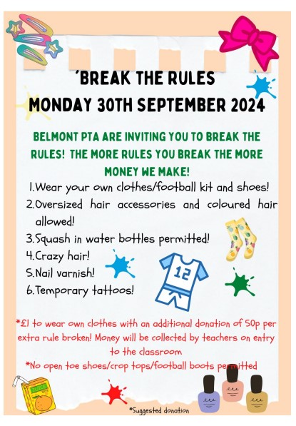 Break the Rules Sept 24